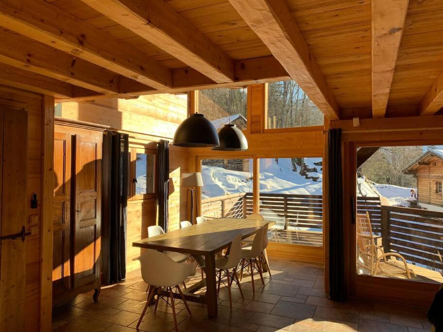 Superbe Chalet Les Contamines-Montjoie Exterior photo
